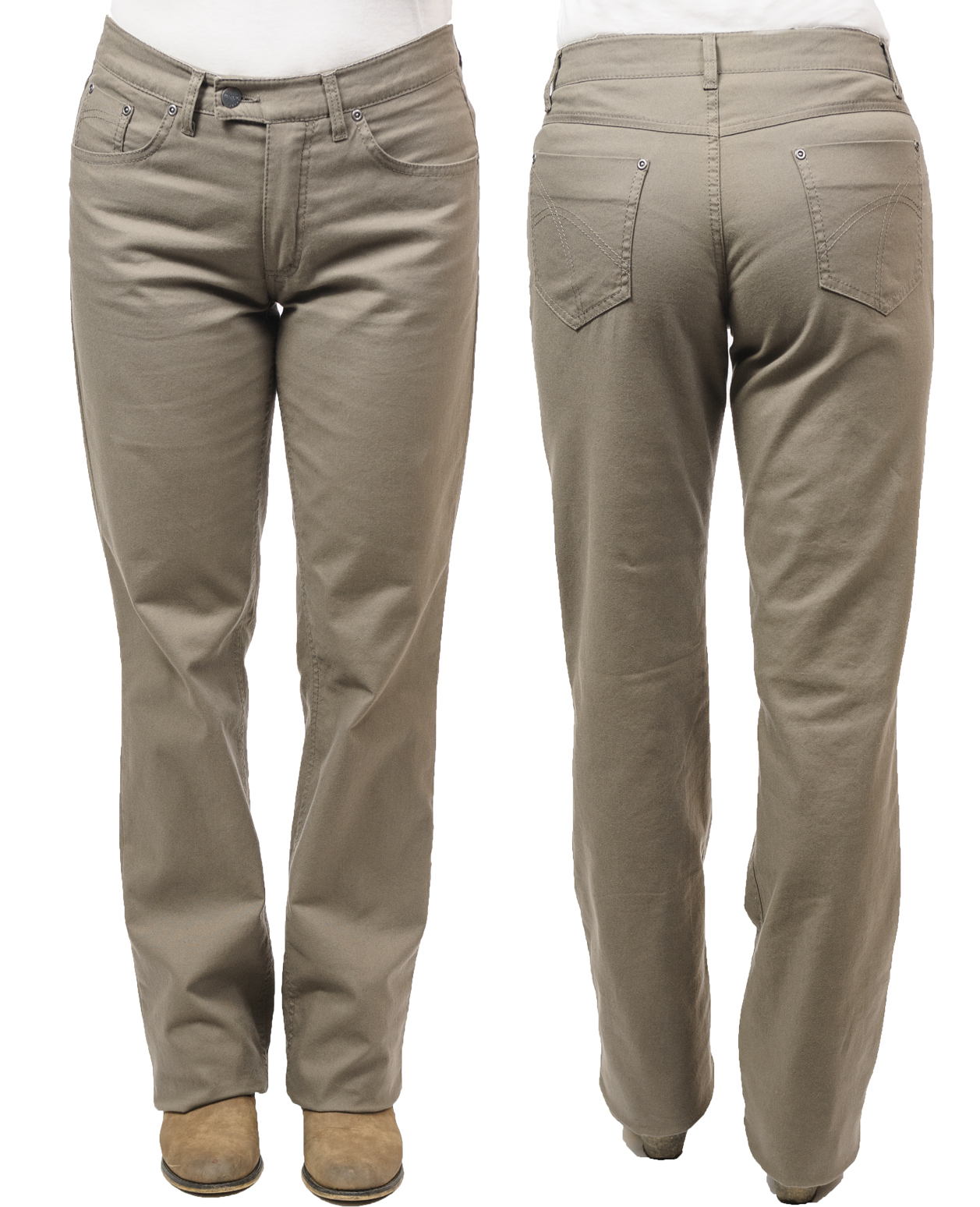 Kalhoty dámské letní Panada, elastické - riflový střih